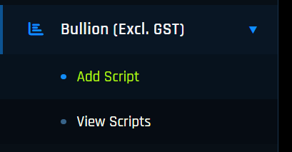 Bullion Excluding GST Navigation